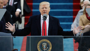 President Donald Trump inauguration speech